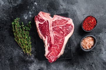 2 T-Bone Steaks - 1 inch