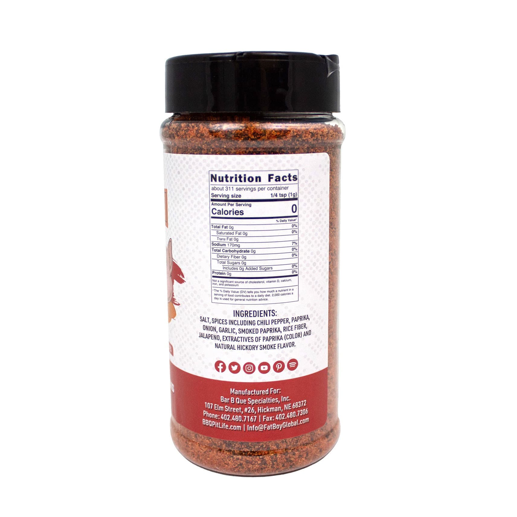 Premium All Purpose Gluten Free Keto Friendly BBQ Rub 11 oz thumbnail 3