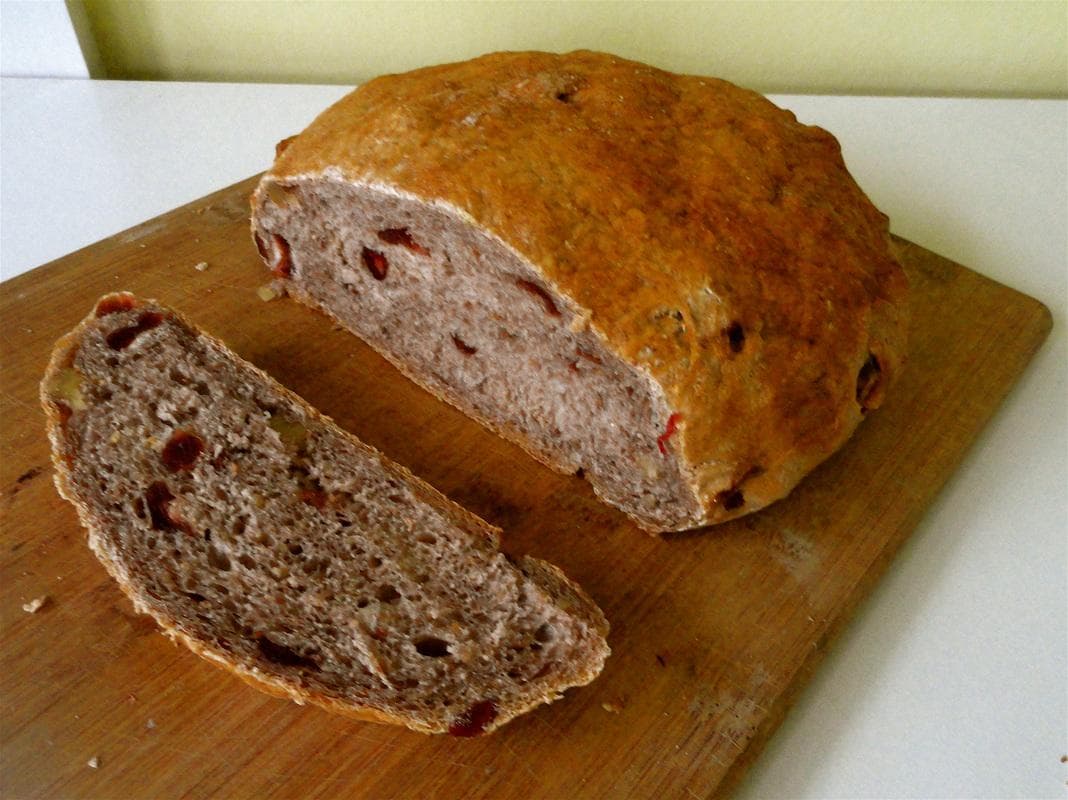 Cranberry/Walnut Sourdough