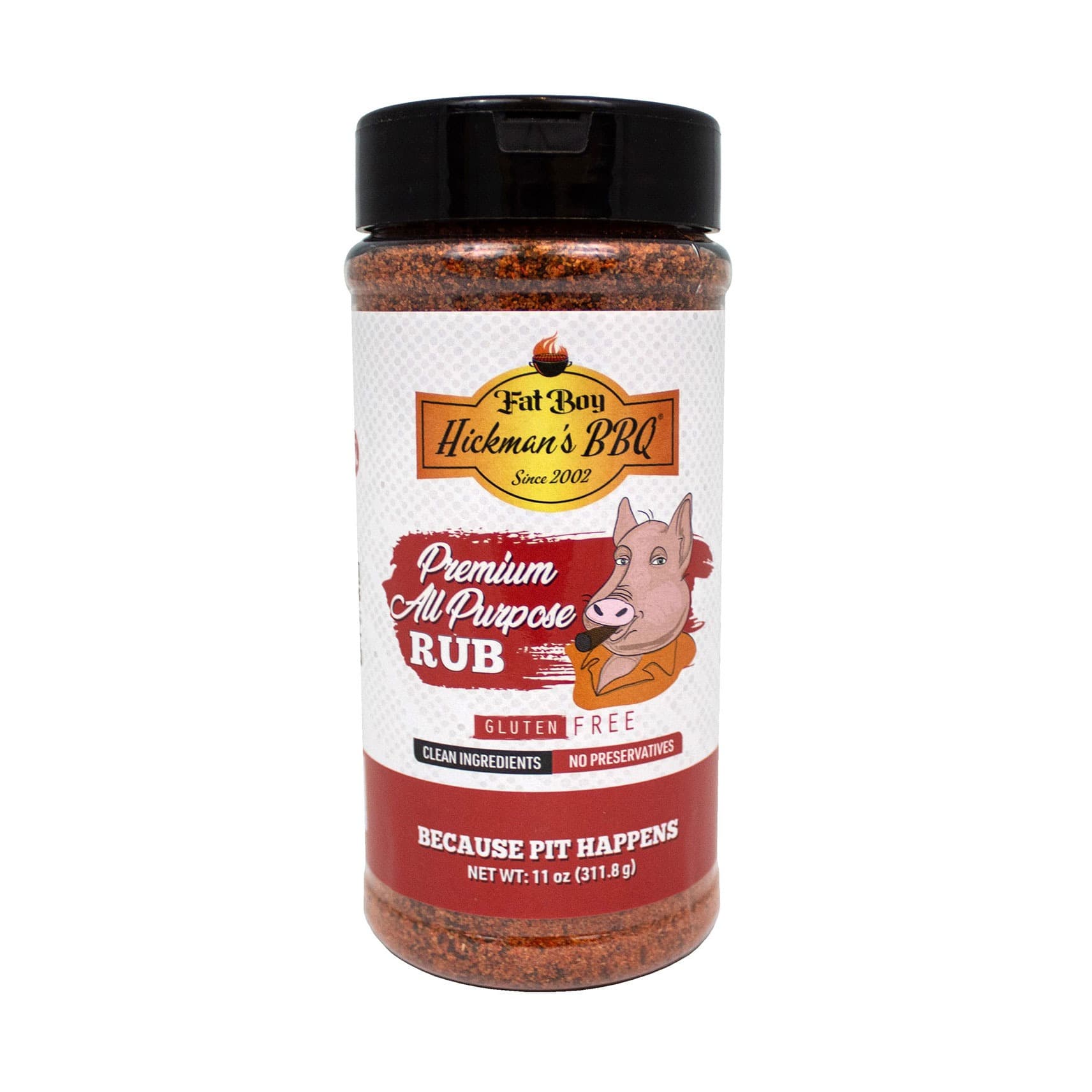 Premium All Purpose Gluten Free Keto Friendly BBQ Rub 11 oz